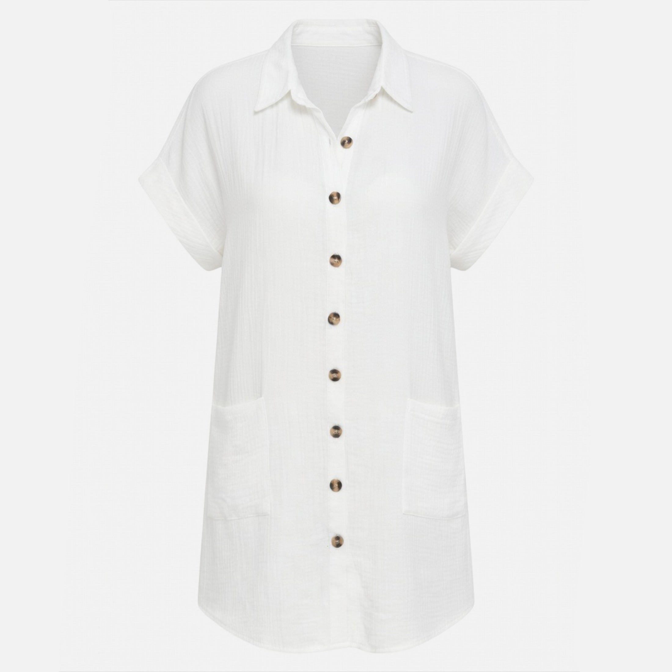 Summer V-Neck Three-Quarter Sleeve for Women