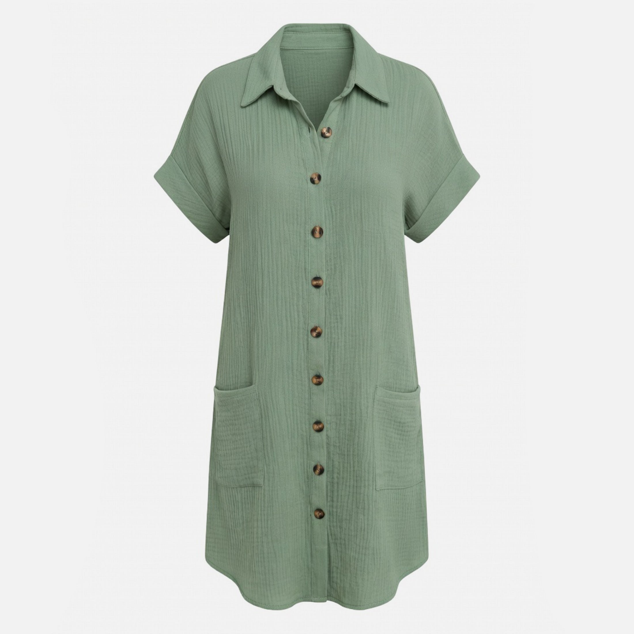 Summer V-Neck Three-Quarter Sleeve for Women