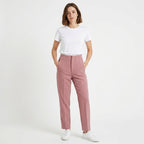 Veloire | Cotton Summer High-Waist Pants for Women