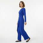 Women's One-Shoulder Draped Jumpsuit for Summer