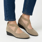 Women's Cross Strap Wedge Shoes Casual Summer