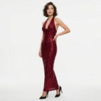 Veloire | Robe Slim Fit à Paillettes pour Femmes