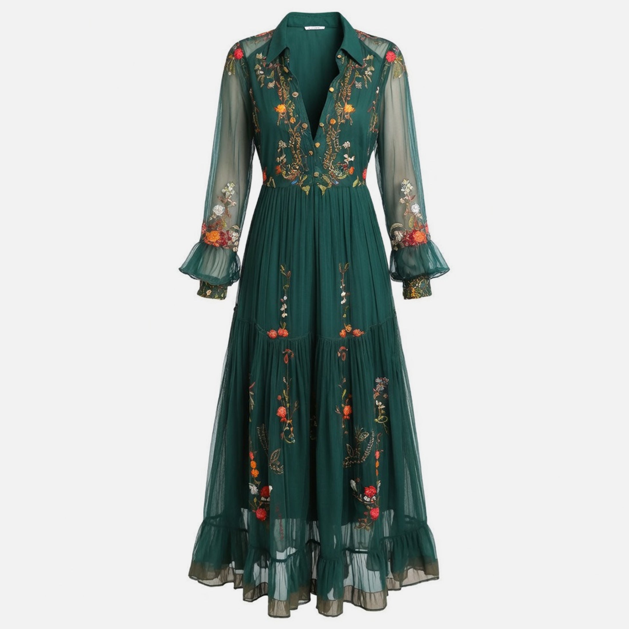 Veloire | Women’s Maxi Summer Floral  Dress