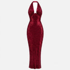 Veloire | Robe Slim Fit à Paillettes pour Femmes