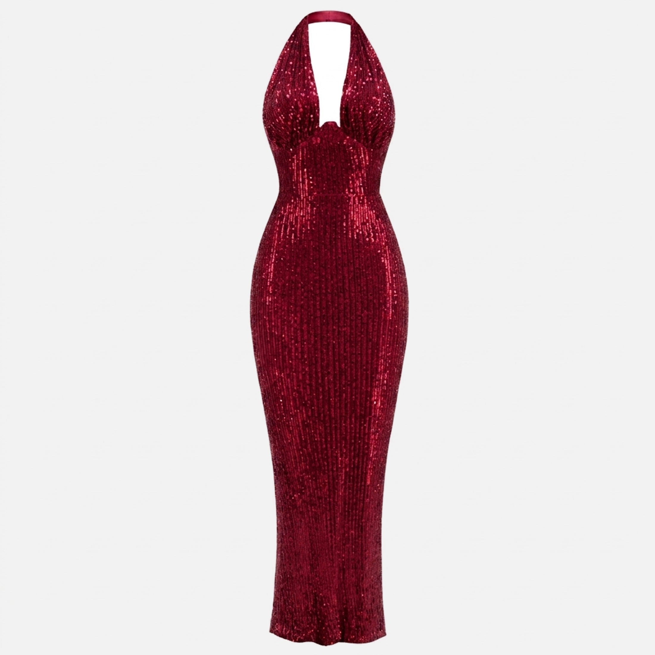 Veloire | Robe Slim Fit à Paillettes pour Femmes