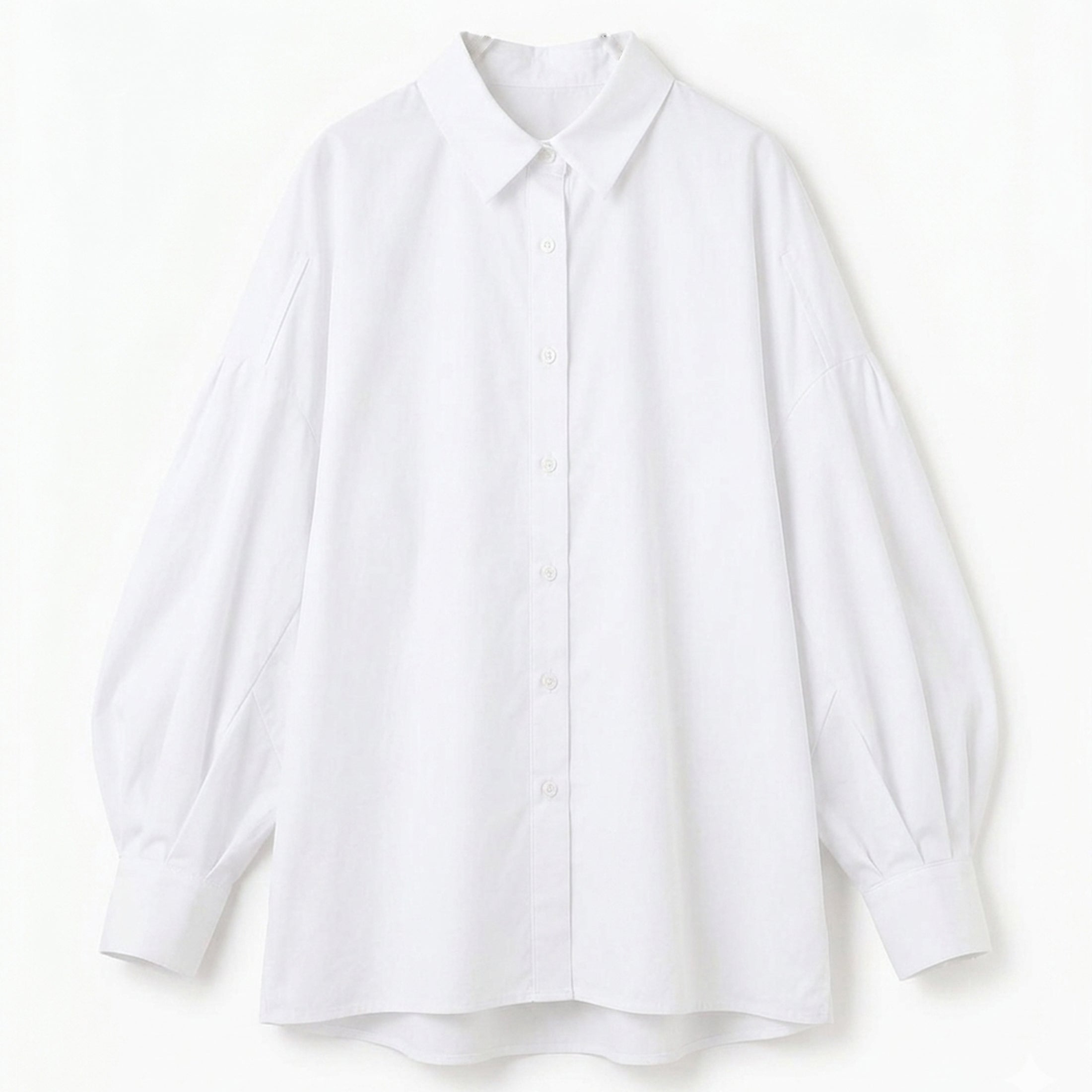 Women's Oversized Puff Sleeve Blouse Summer Casual