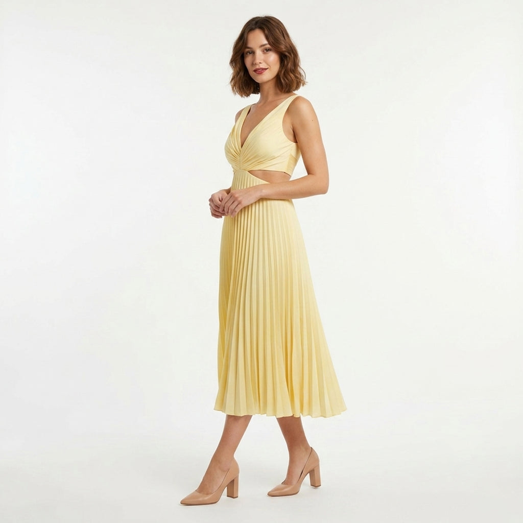 Veloire | Robe Midi Femme Robe Fluide