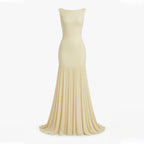 Robe d'été sans manches ajustée et élégante pour femmes