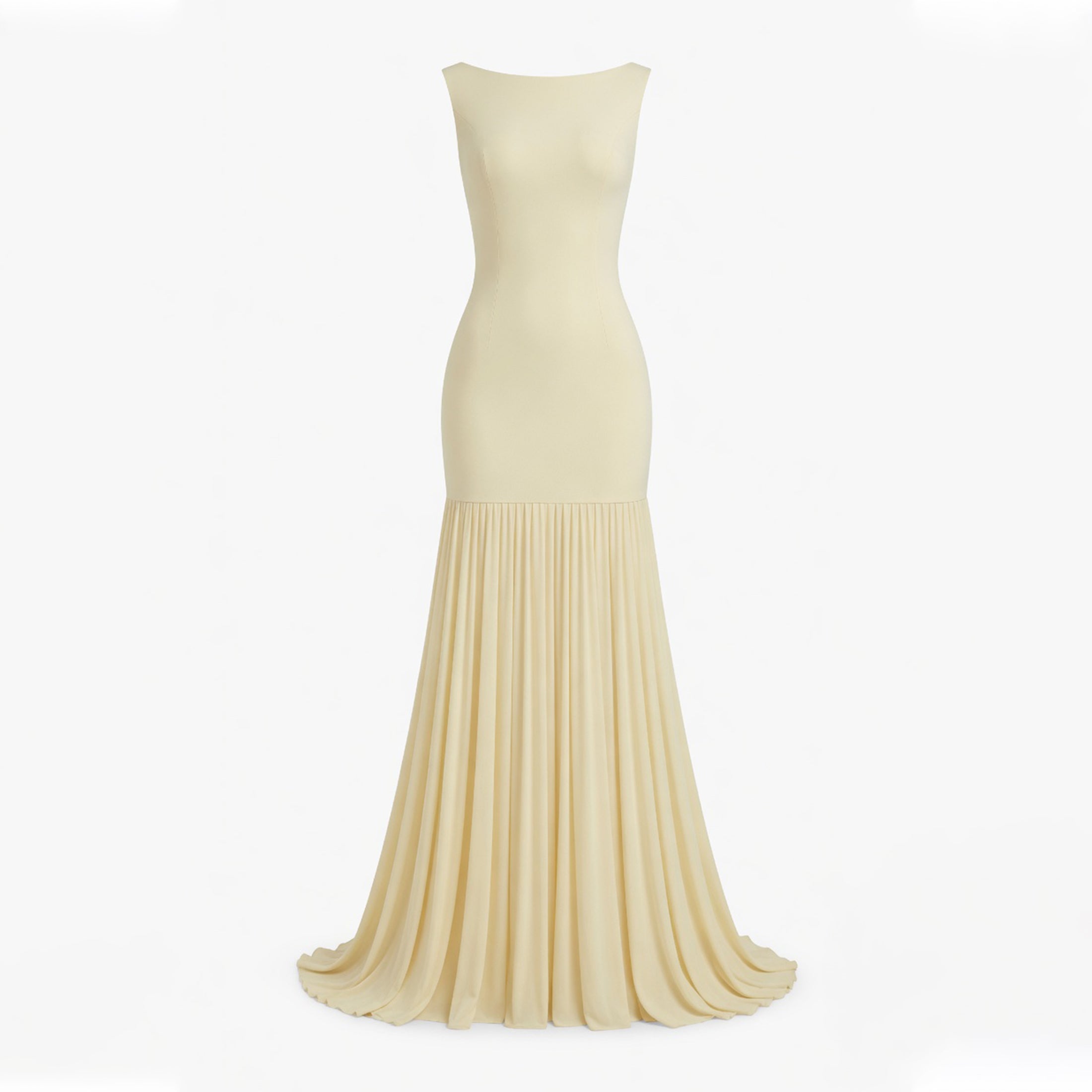 Robe d'été sans manches ajustée et élégante pour femmes