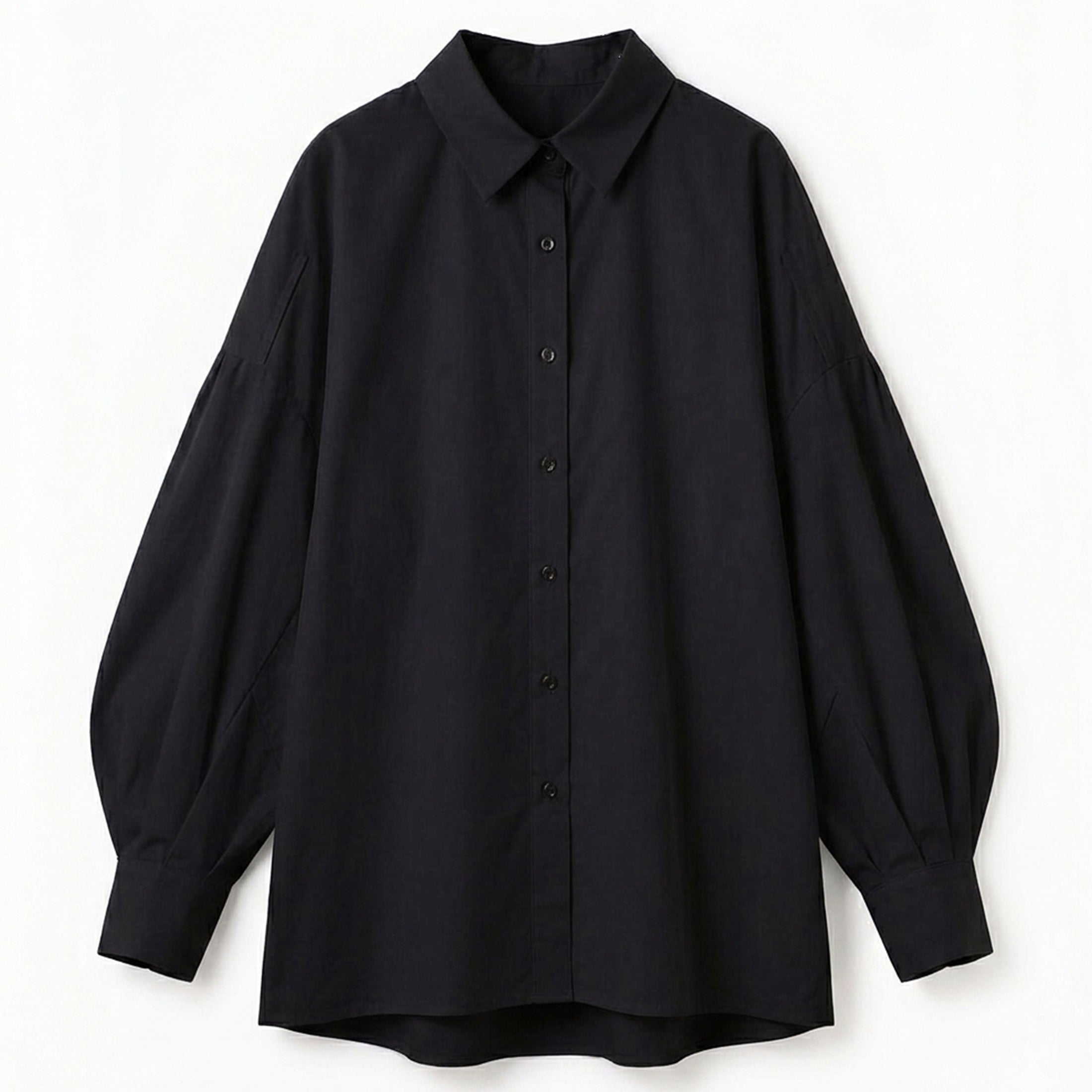 Women's Oversized Puff Sleeve Blouse Summer Casual