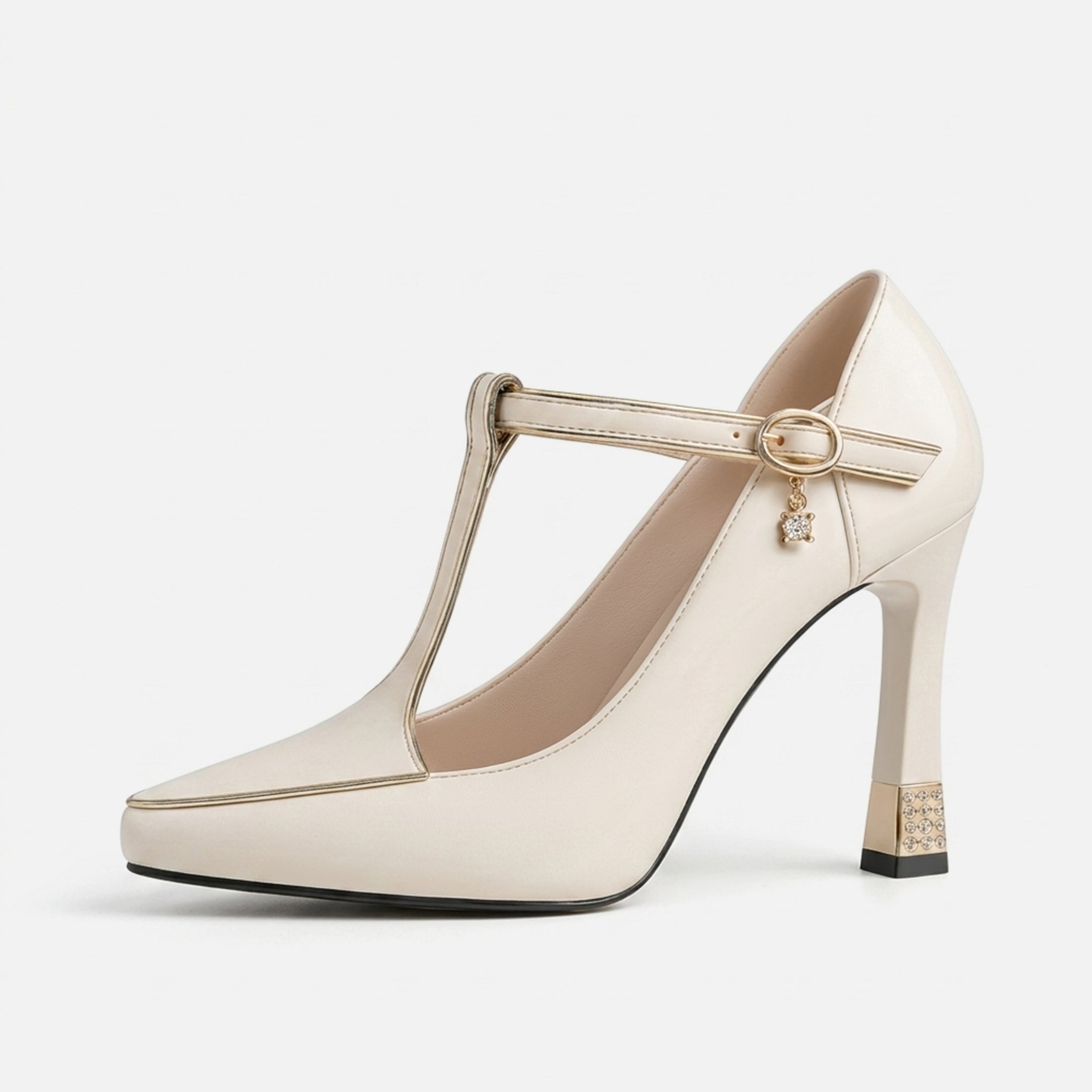 Elegant Block Heel Court Shoes Low Cut Women's Formal