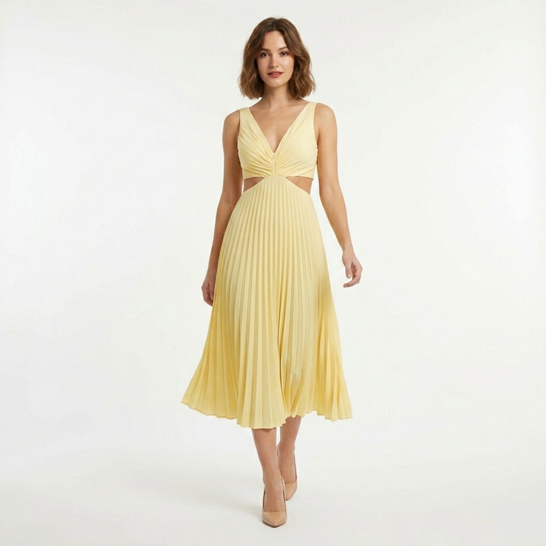 Veloire | Robe Midi Femme Robe Fluide