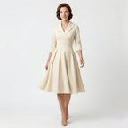 Veloire | Robe Slim Fit à Manches Longues pour Femmes