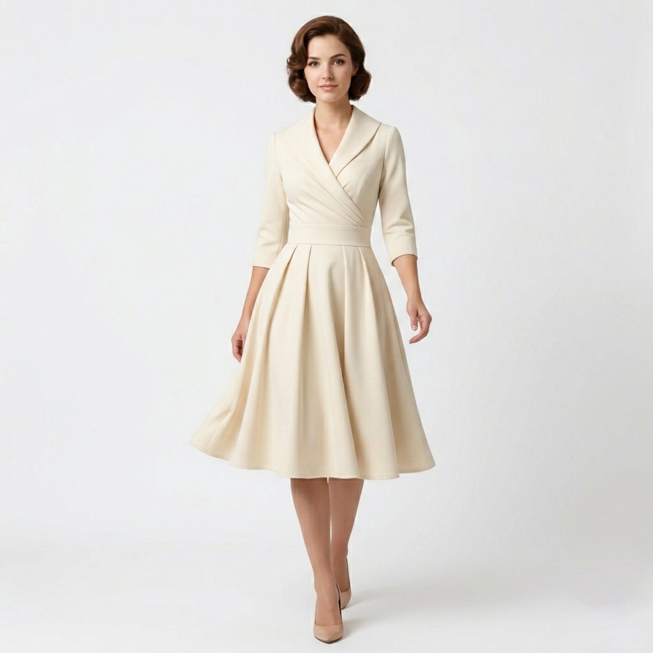 Veloire | Robe Slim Fit à Manches Longues pour Femmes