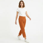 Veloire | Pantalon en velours côtelé taille haute pour femmes