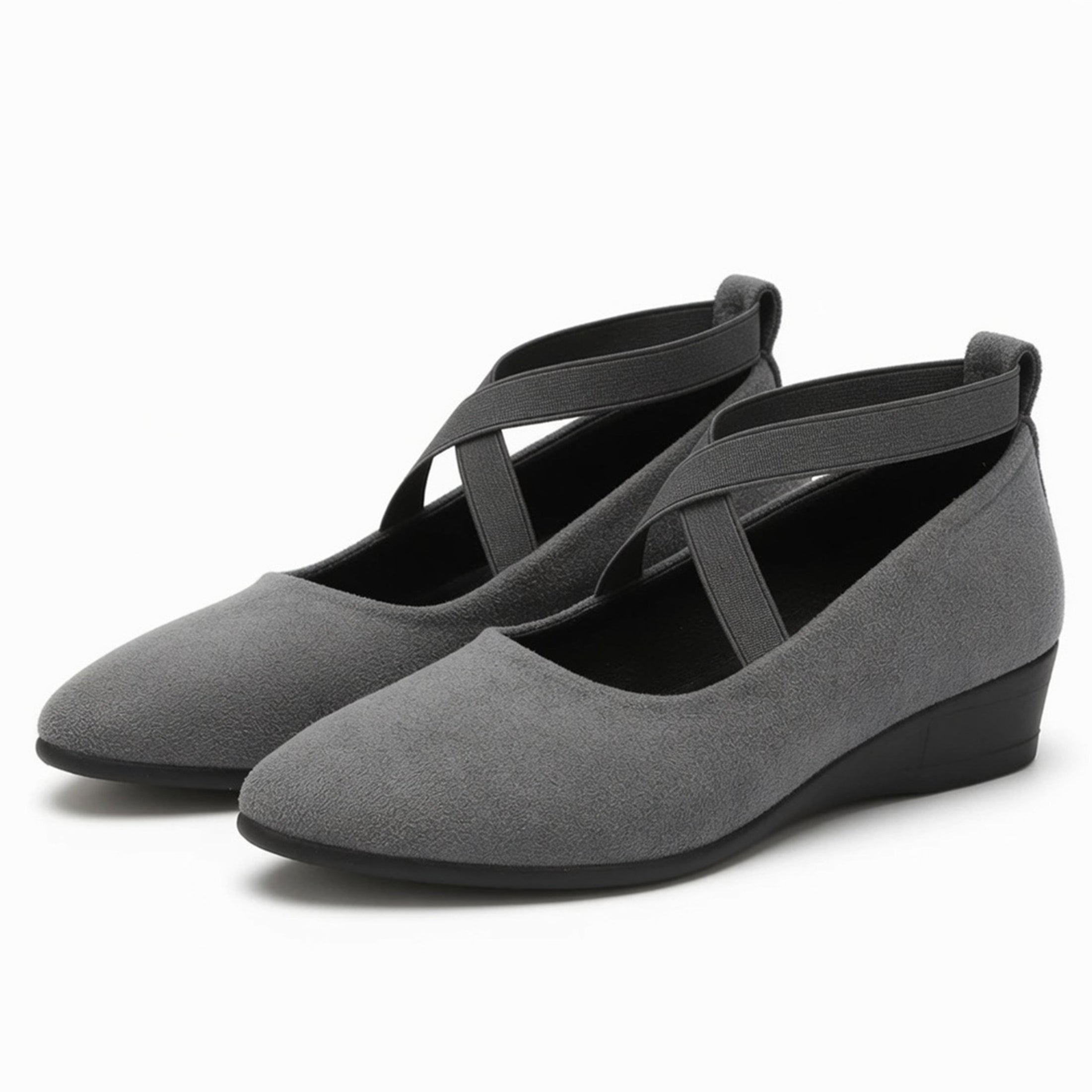 Women's Cross Strap Wedge Shoes Casual Summer