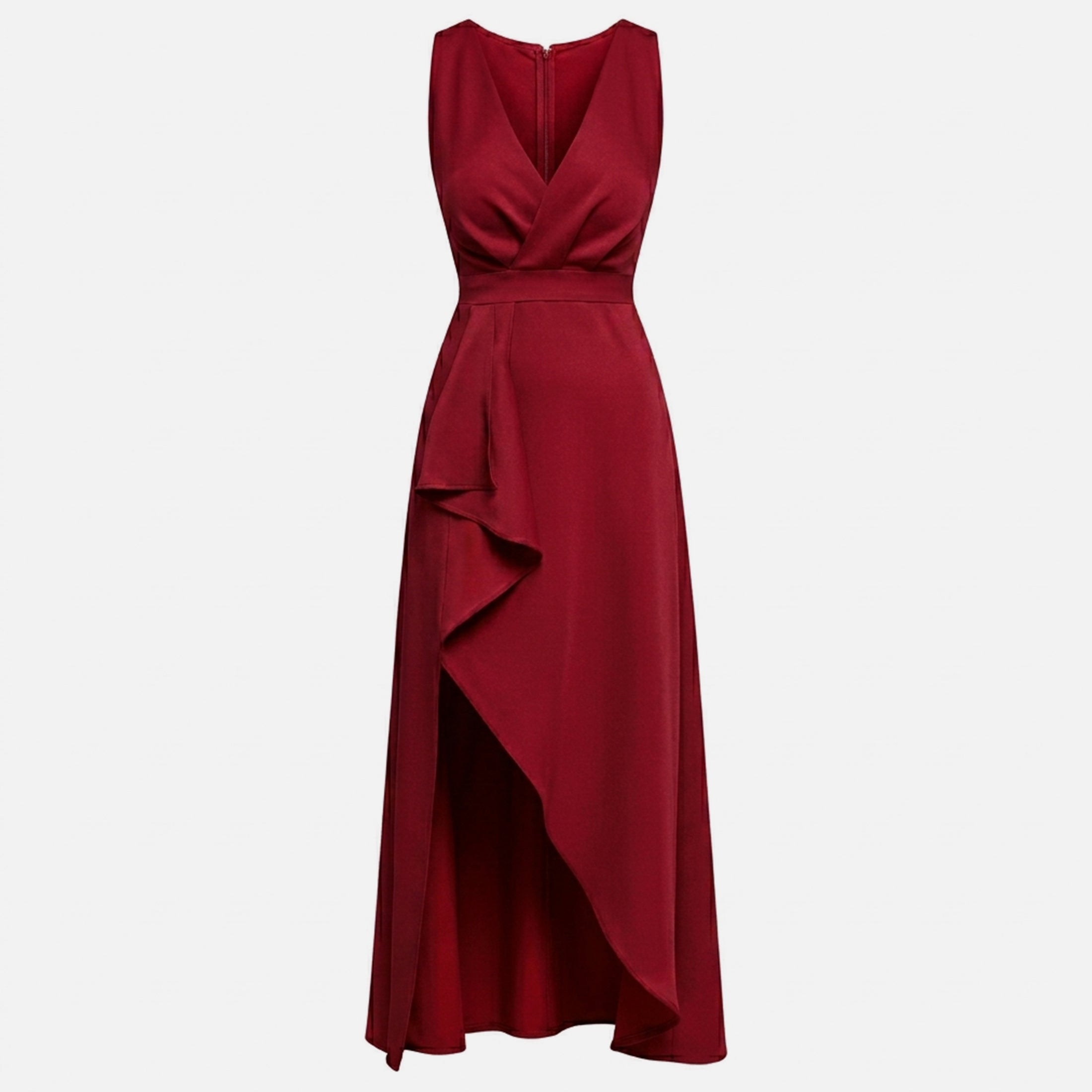 Veloire | Robe Midi Épurée pour Femmes