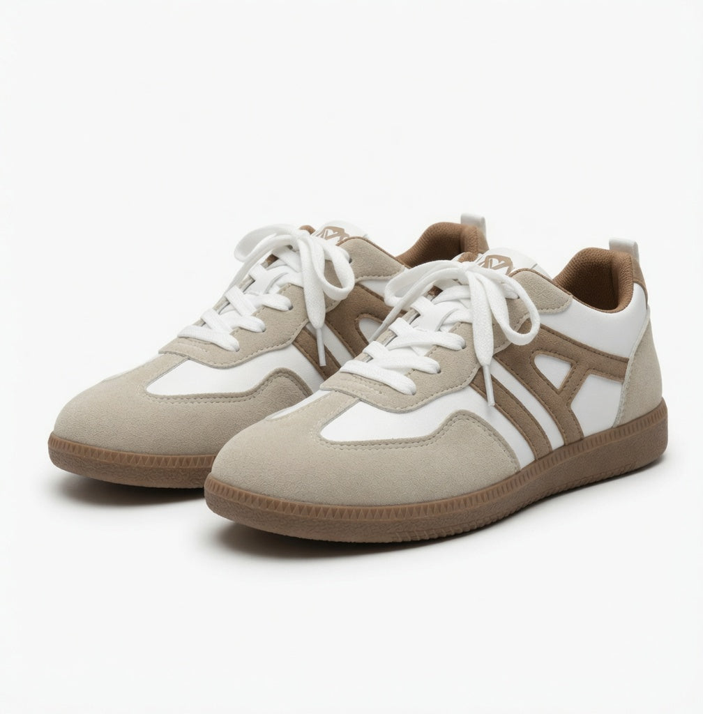 Veloire | Women's Lightweight Lace-up Retro Sneakers