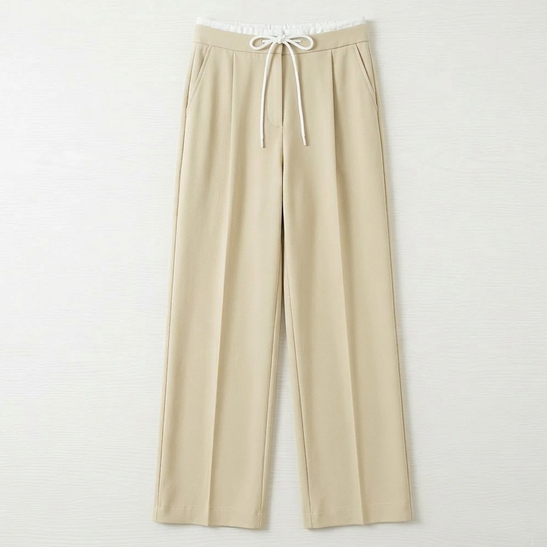 Veloire | Cotton Summer High-Waist Pants for Women