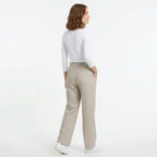 Veloire | Cotton Summer High-Waist Pants for Women