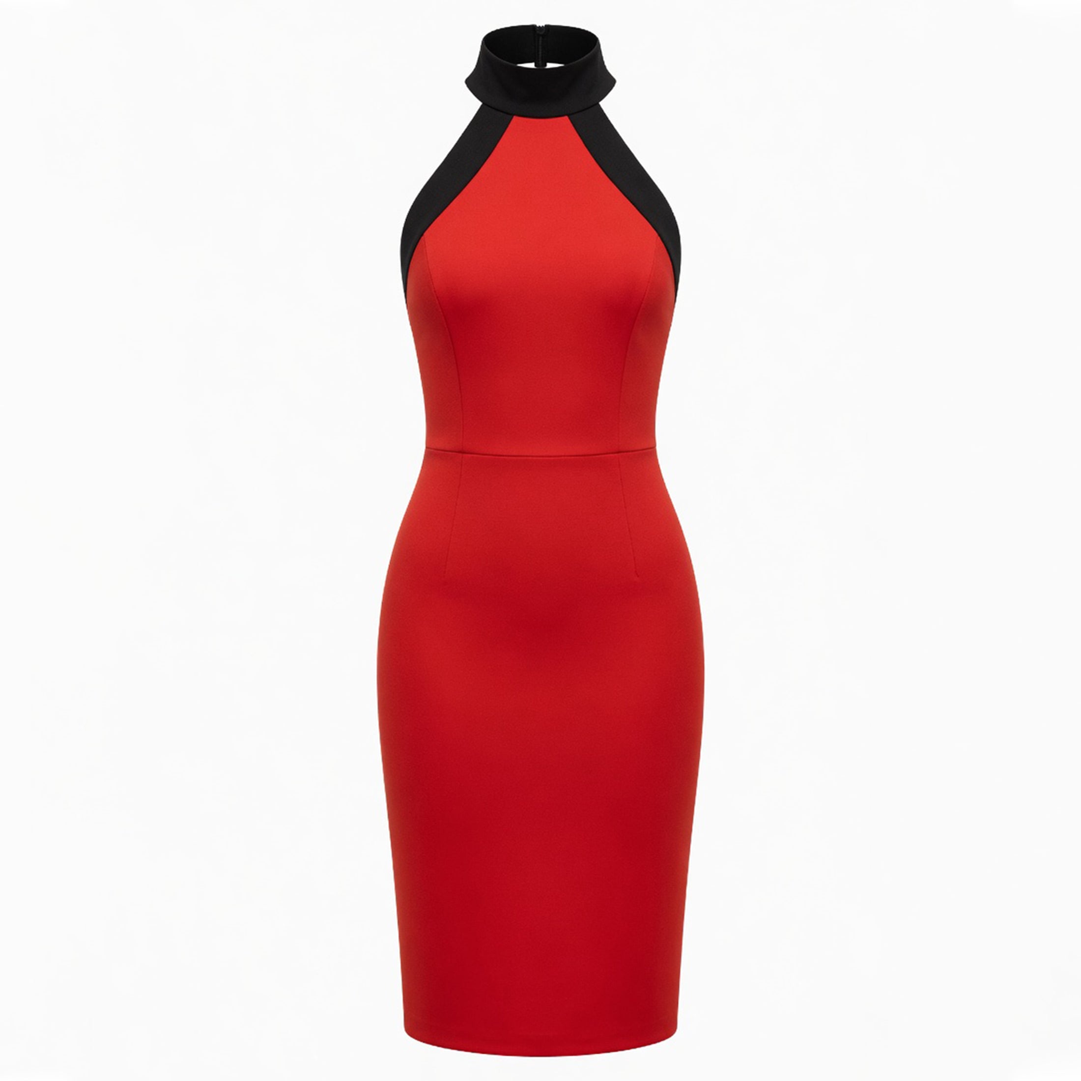Robe Midi Débardeur Bodycon Cocktail Femme