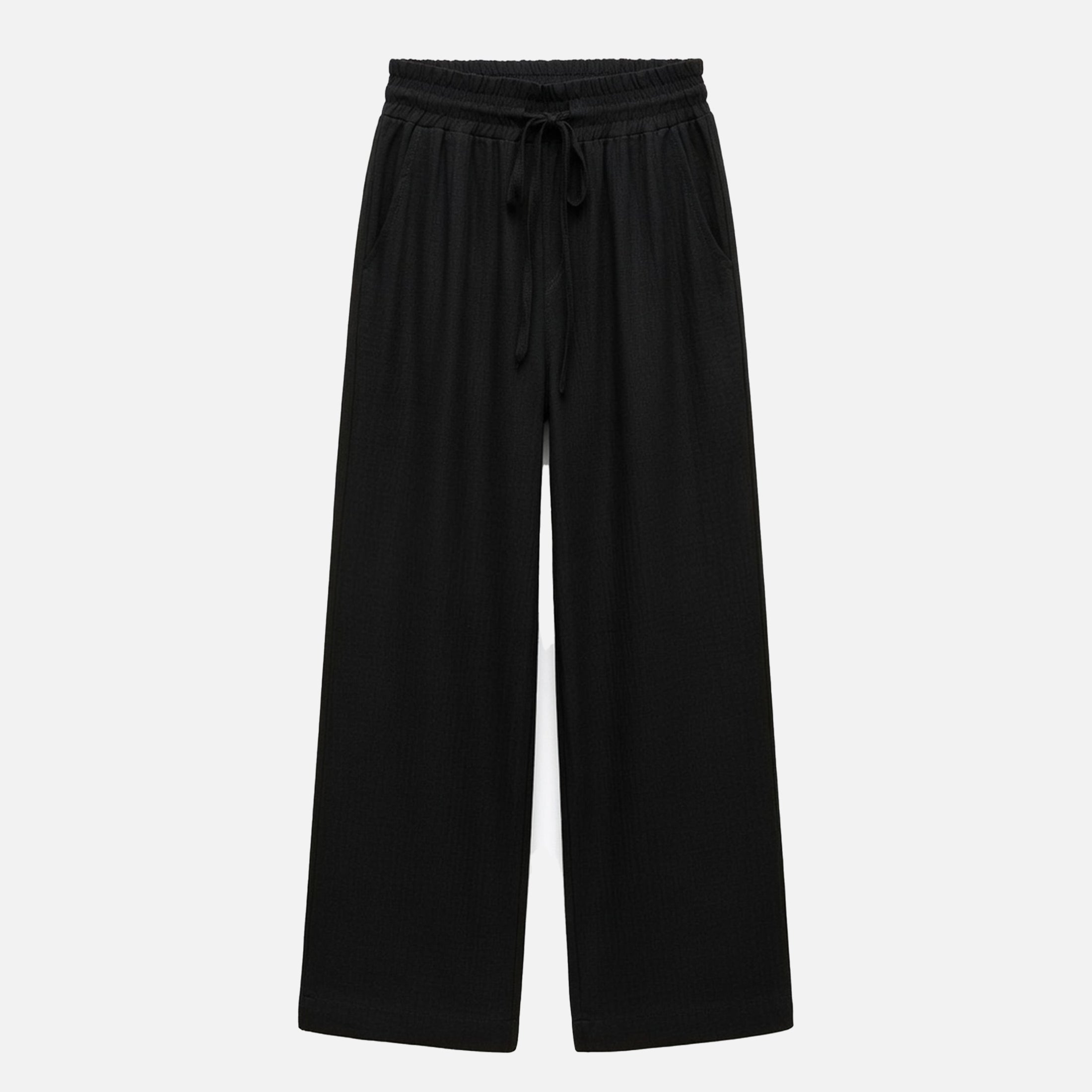 Veloire | Loose Wide Leg Drawstring Pants for Women