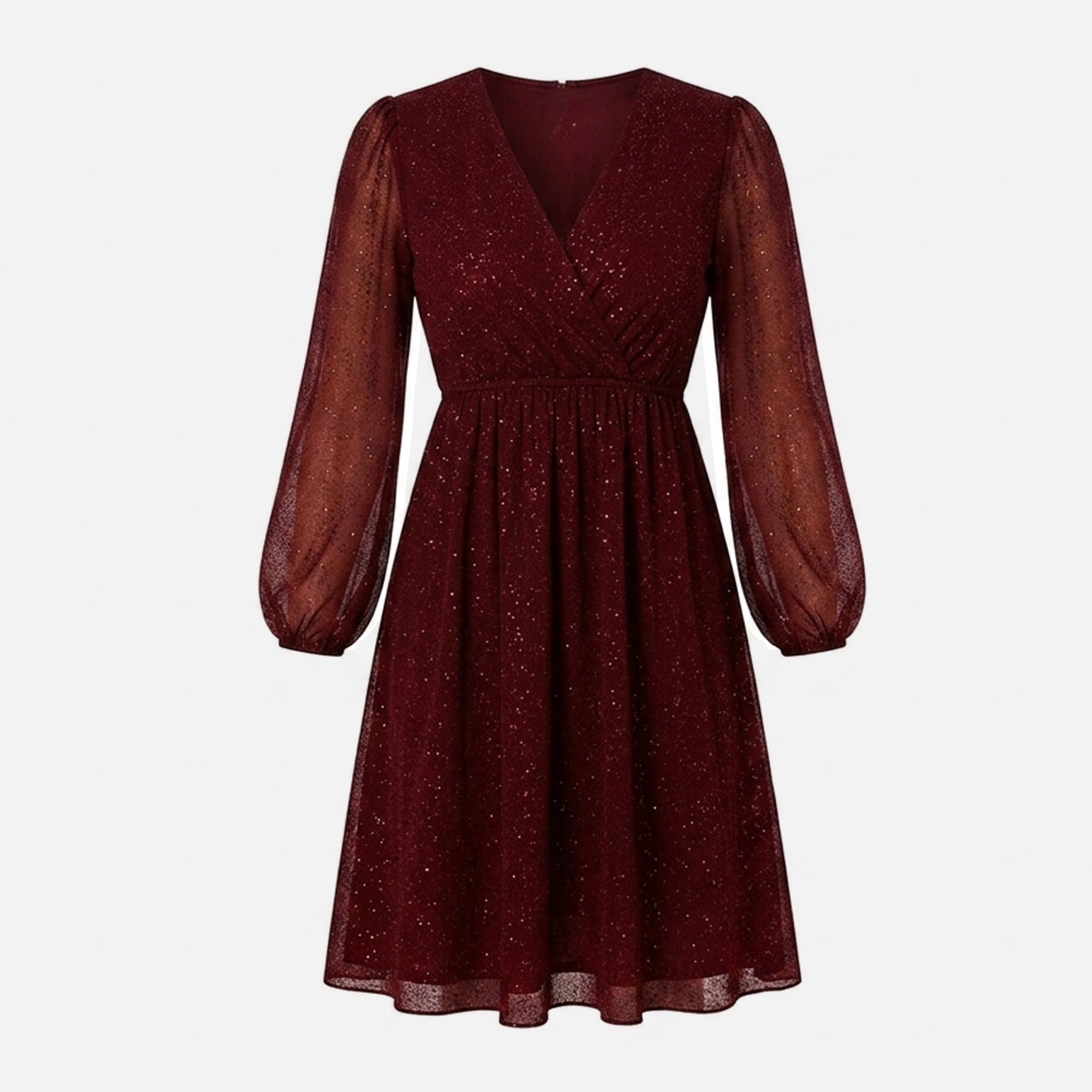 Veloire | Women's Sparkling Glamour Mesh Dress
