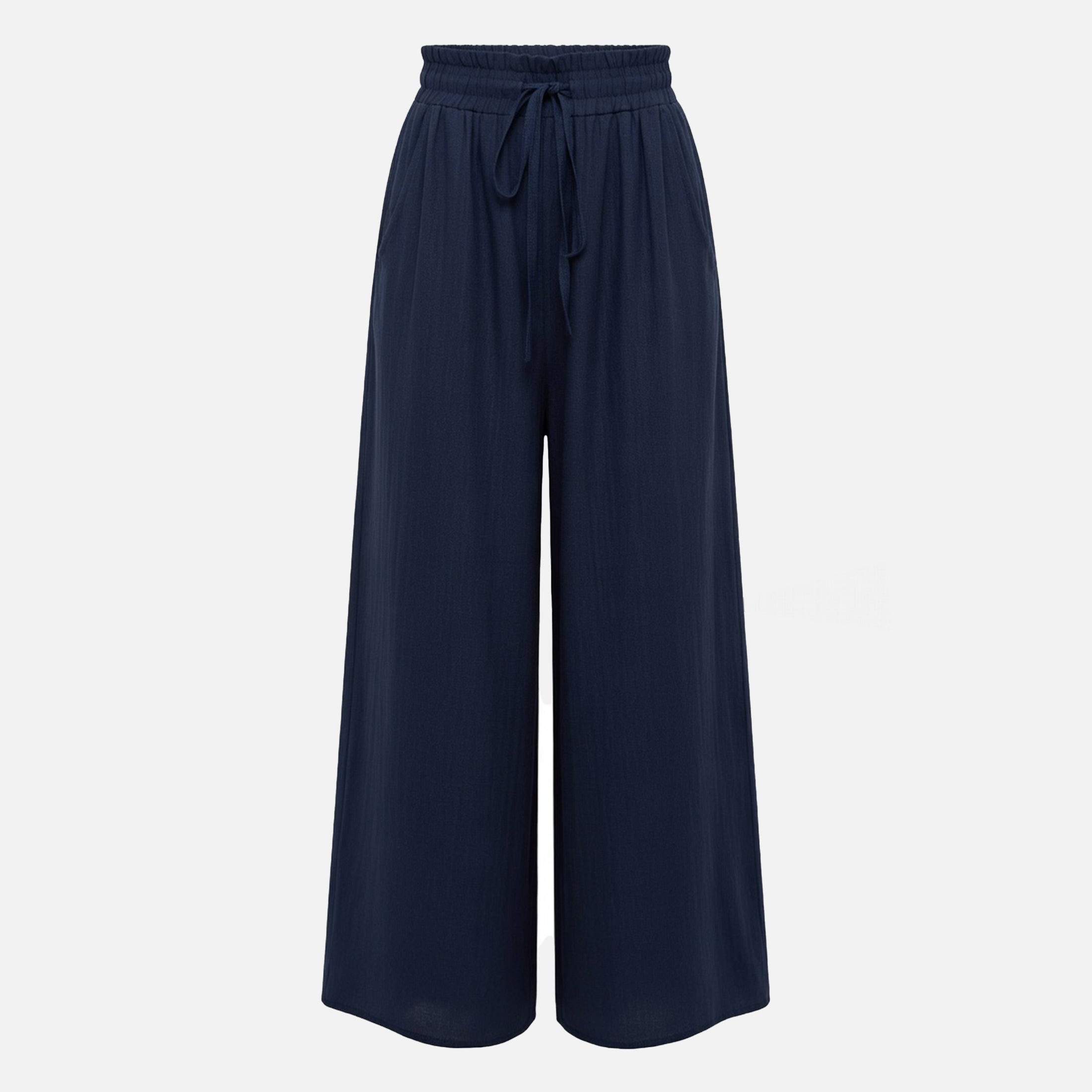 Veloire | Loose Wide Leg Drawstring Pants for Women