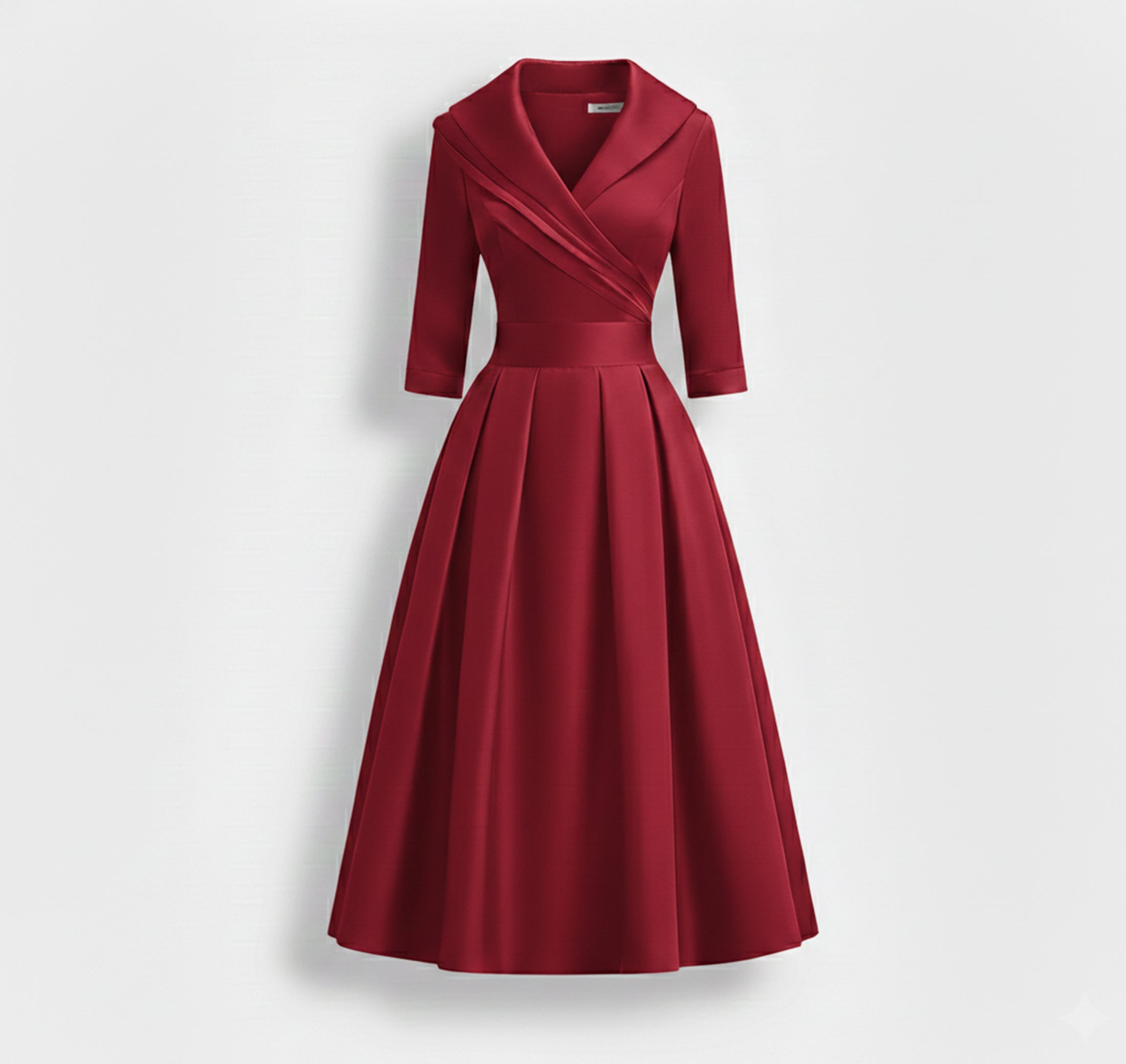 Veloire | Women's Long Sleeve Slim Fit Dress