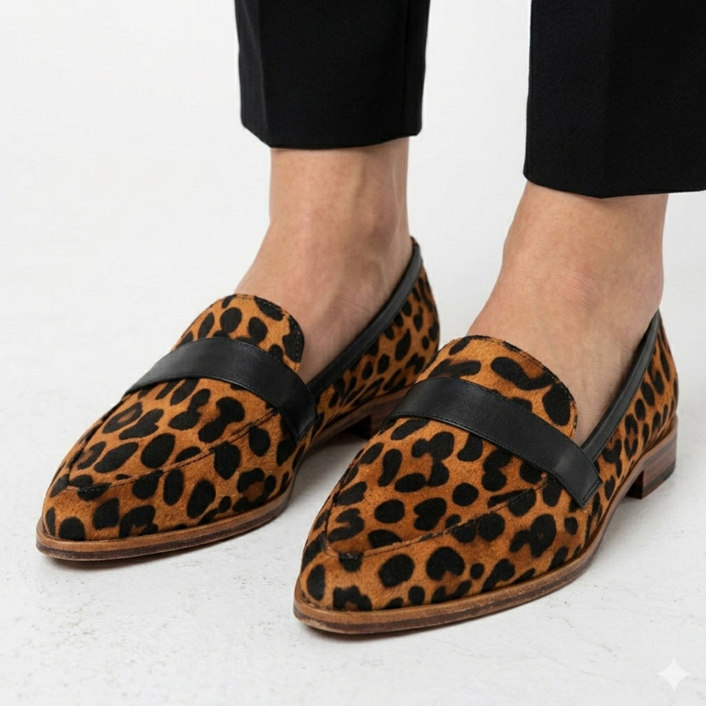 Women's Pointed Toe Loafers Flat Casual Summer Shoes