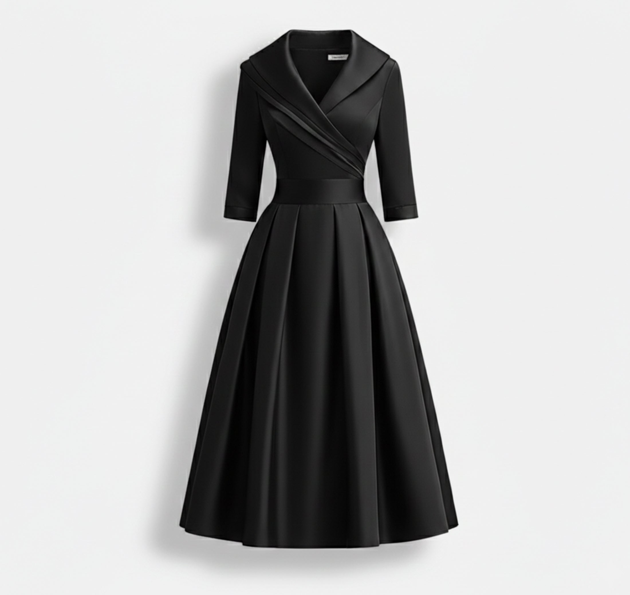 Veloire | Women's Long Sleeve Slim Fit Dress