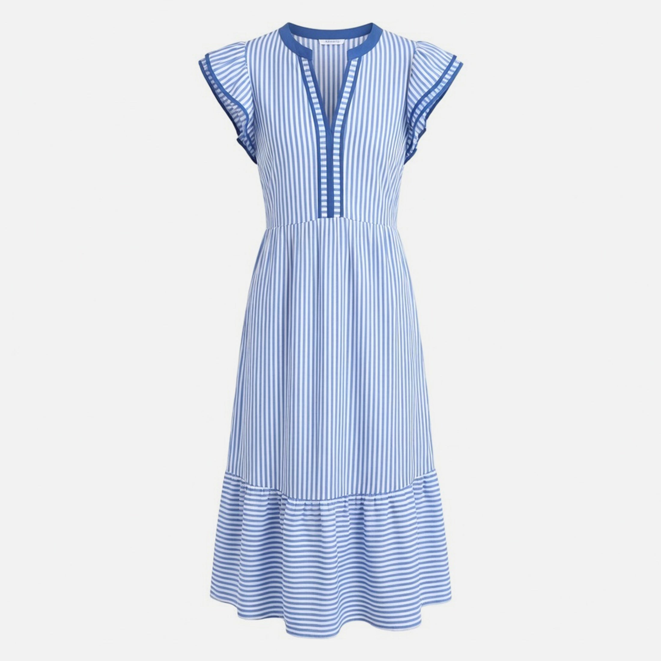 Veloire | Cotton A-Line Midi Dress for Women