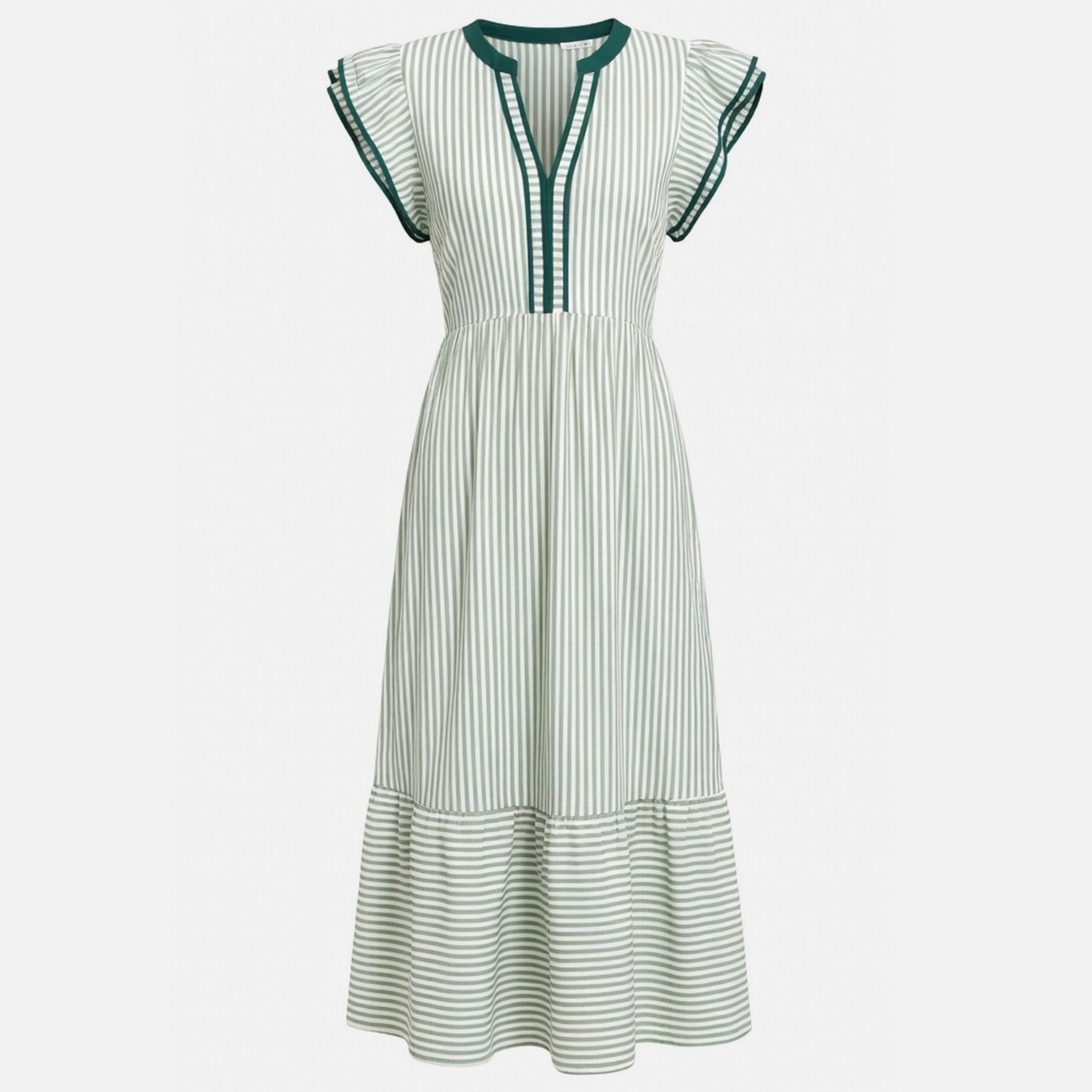 Veloire | Cotton A-Line Midi Dress for Women