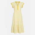 Veloire | Cotton A-Line Midi Dress for Women