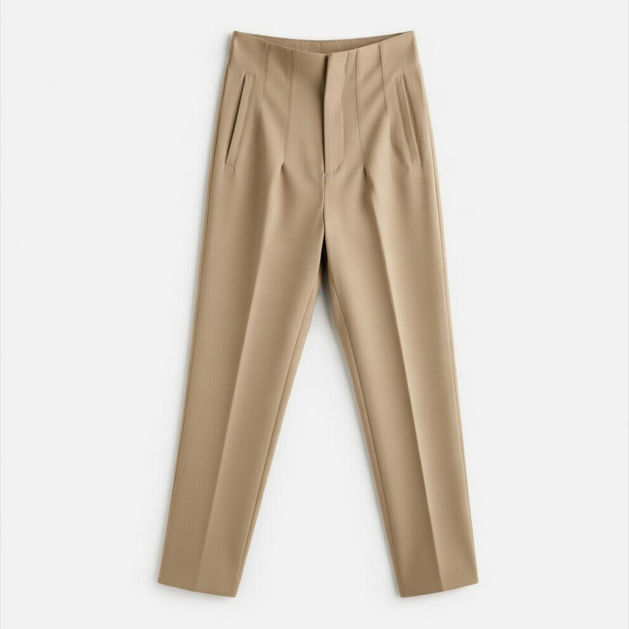 Veloire | Cotton Summer High-Waist Pants for Women