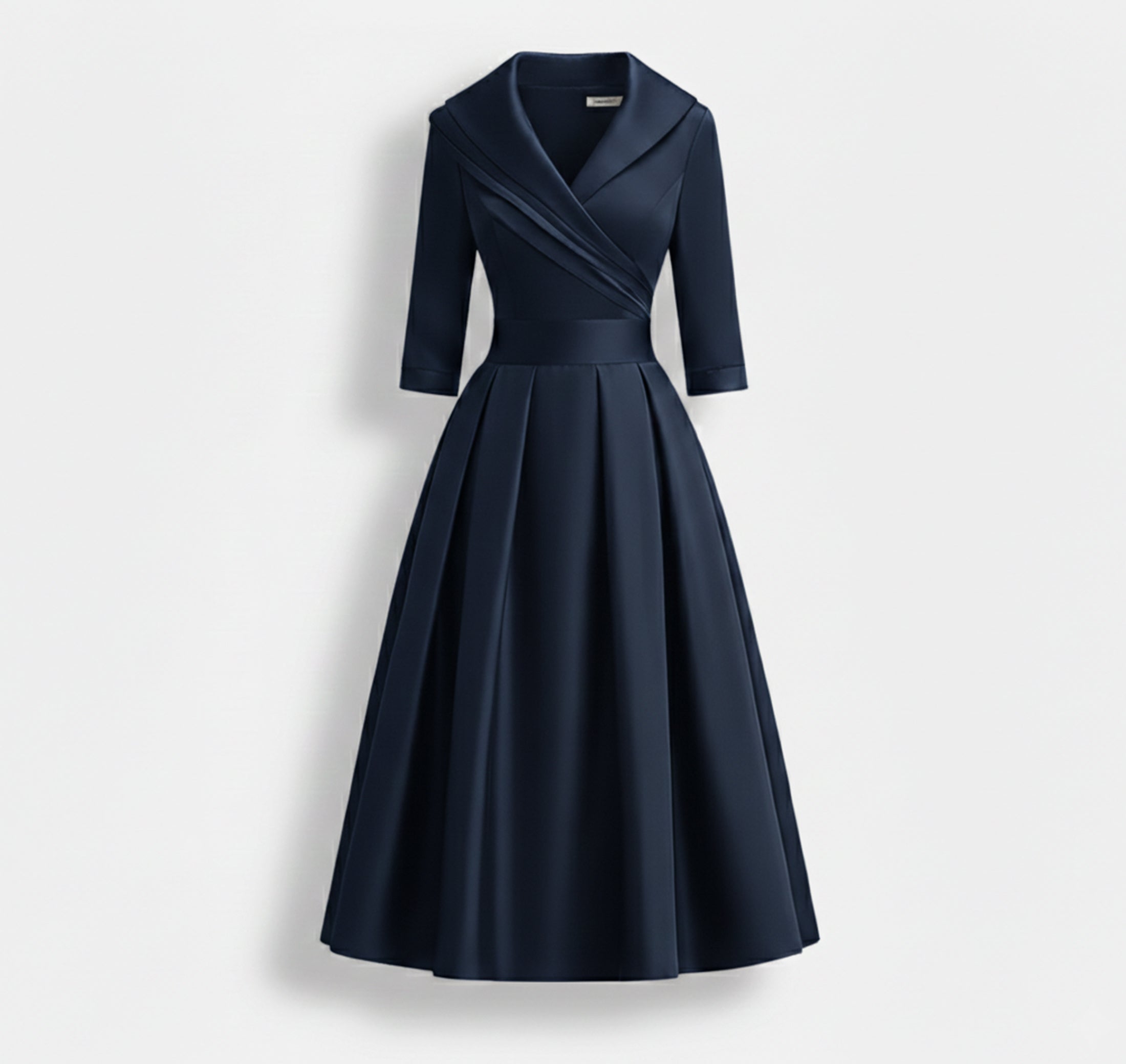 Veloire | Women's Long Sleeve Slim Fit Dress