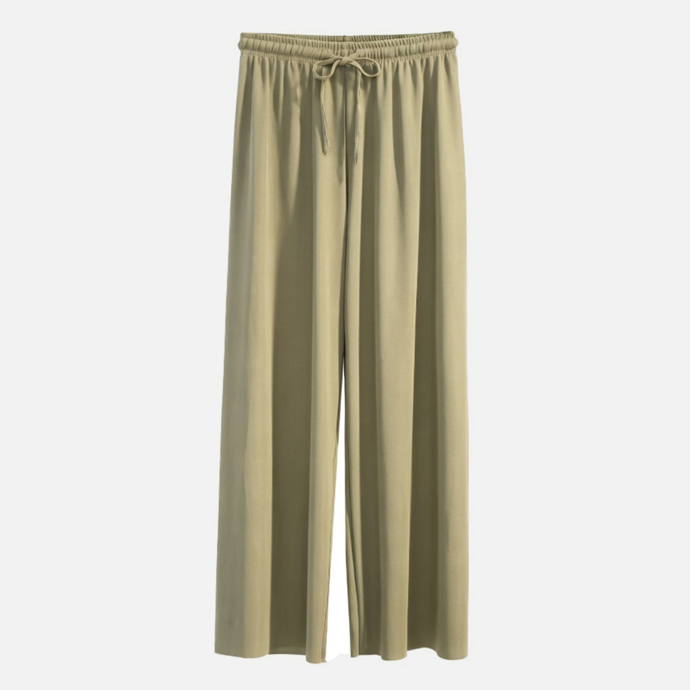 Women's Wide Leg Drawstring Trousers Summer
