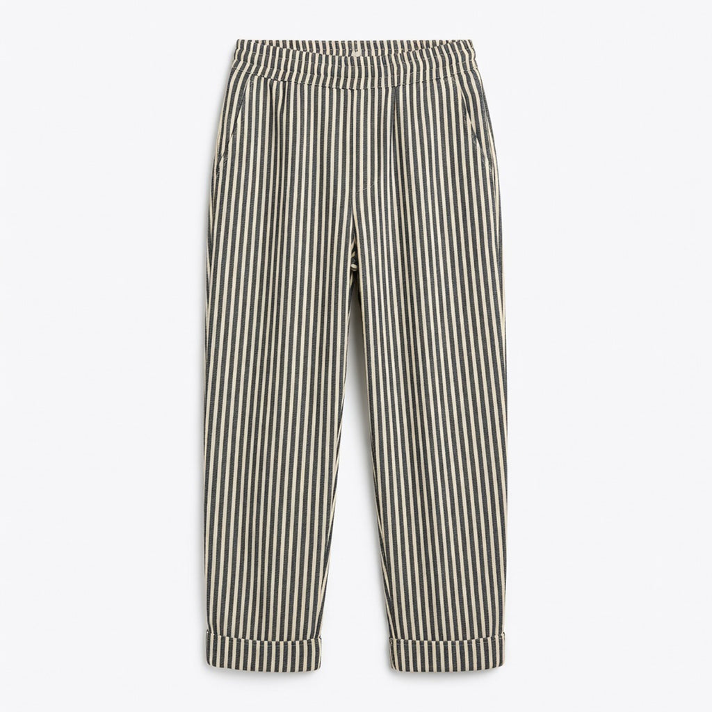 Veloire | High-Waist Striped Wide-Leg Pants for Women