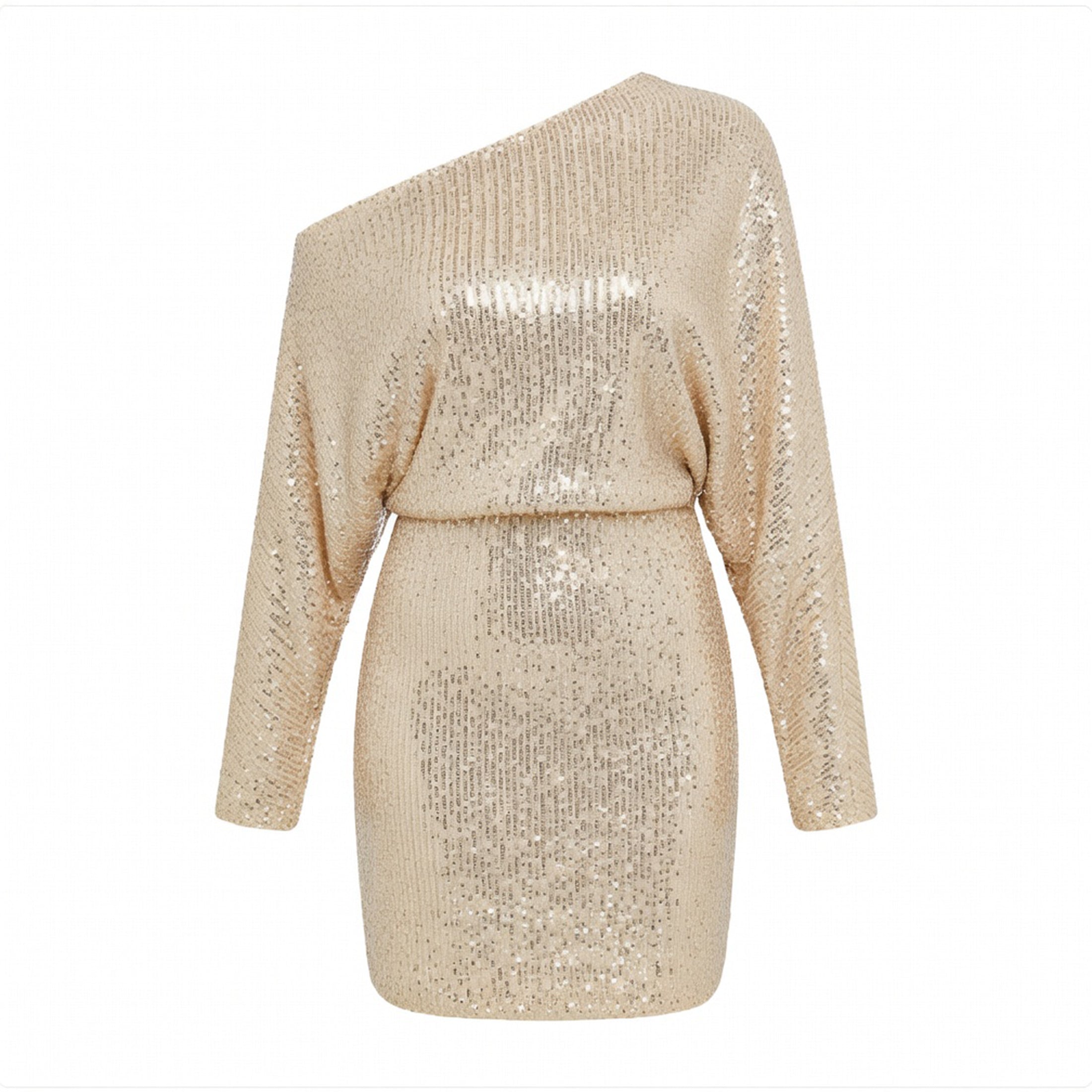 Veloire | Robe à manches longues en sequins pour femmes