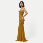 Veloire | Robe longue sans manches en corset pour femmes