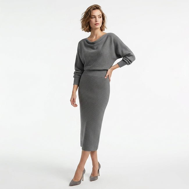 Robe midi drapée style été pour femmes