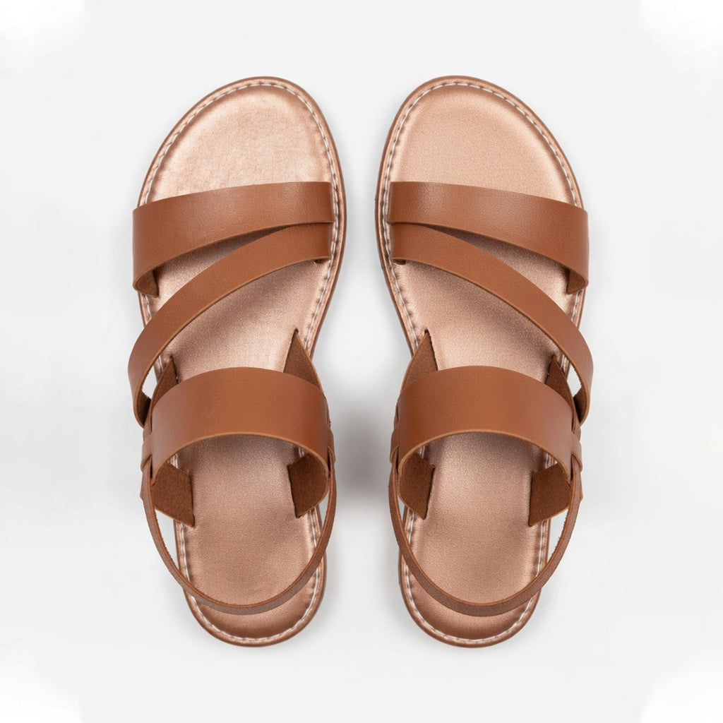 Veloire | Leather Flat Sandals for Women