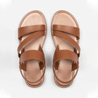 Veloire | Leather Flat Sandals for Women