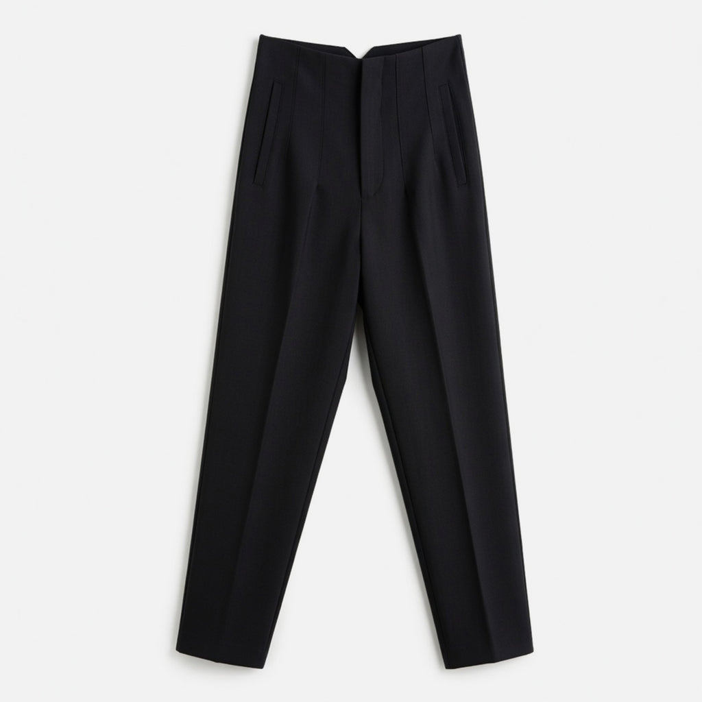 Veloire | Cotton Summer High-Waist Pants for Women