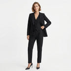 Women's Tailored Blazer Trousers 3 Piece Suit