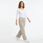 Veloire | Cotton Summer High-Waist Pants for Women