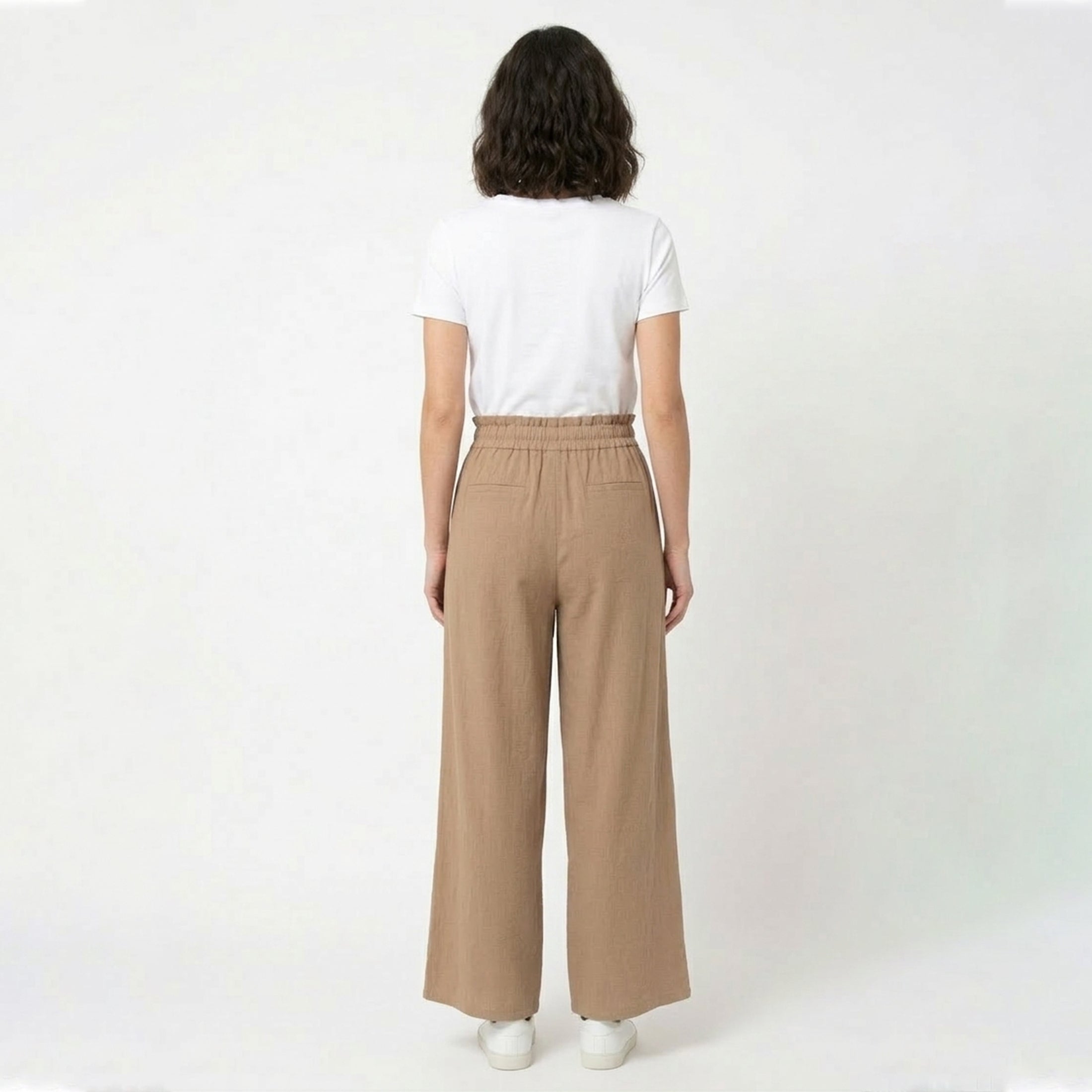 Veloire | Loose Wide Leg Drawstring Pants for Women