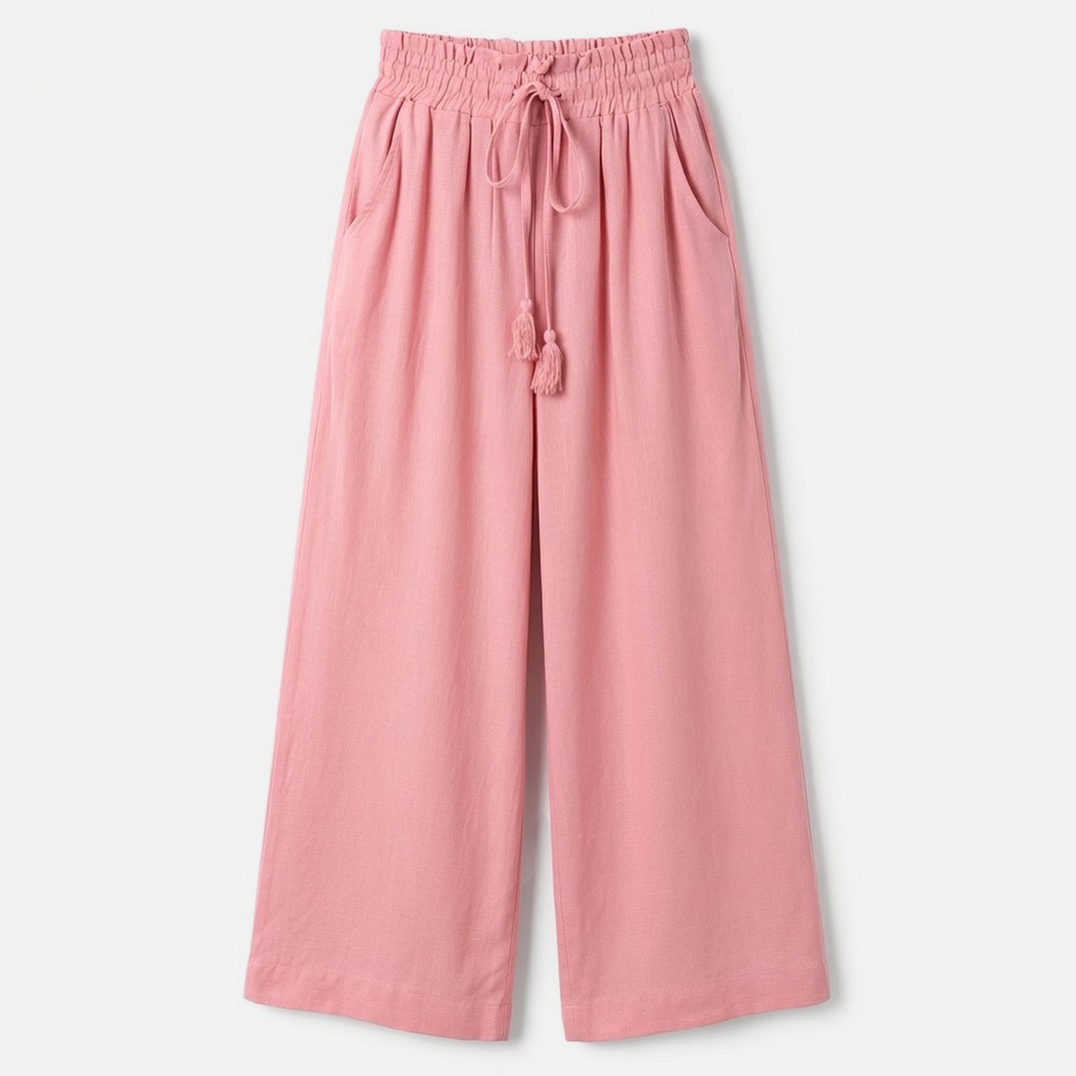 Veloire | Loose Wide Leg Drawstring Pants for Women