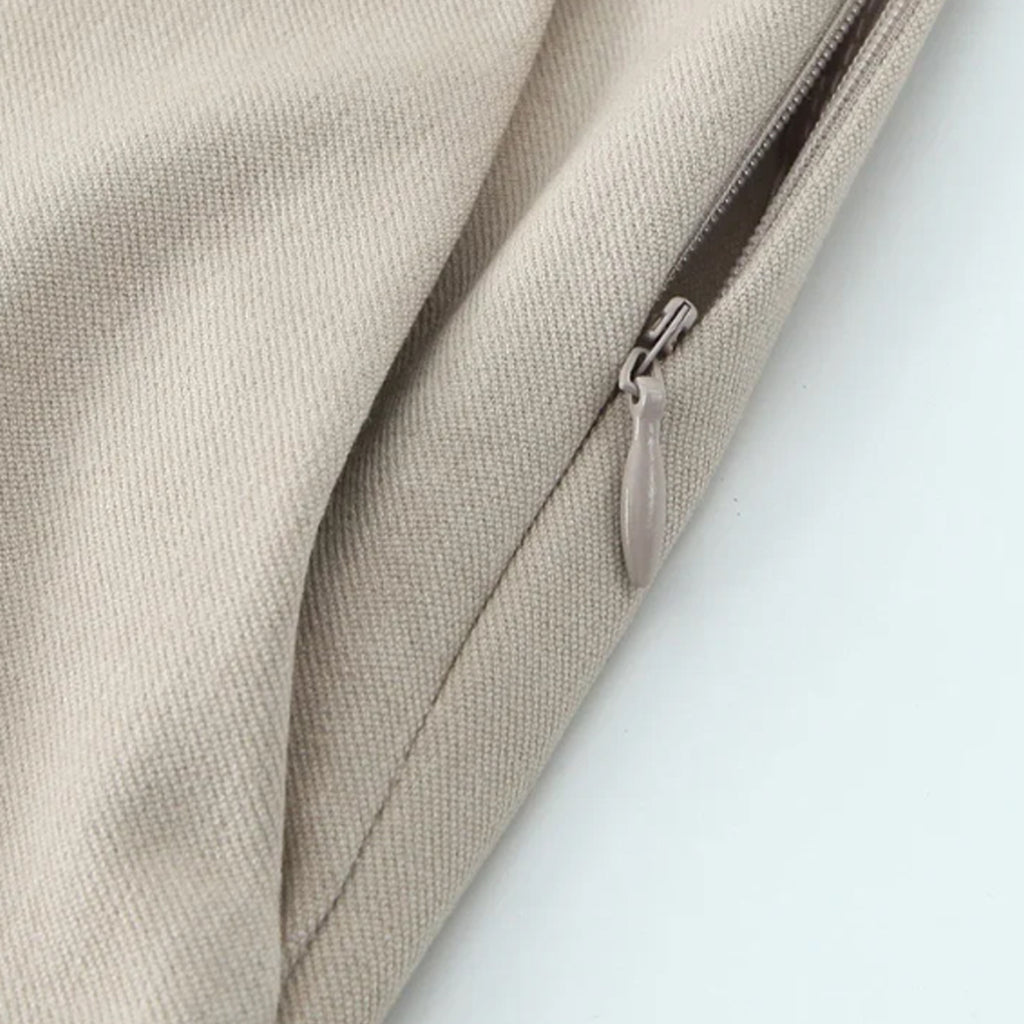 Veloire | Cotton Summer High-Waist Pants for Women