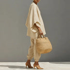 Women's Batwing V-Neck Trouser Set Two-Piece Summer